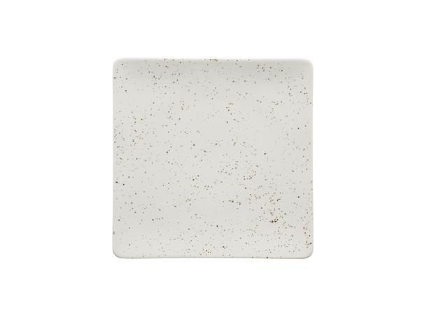 POTTERY tallerken 270x270mm Dekor: Unique White